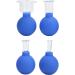 4-Part Multifunctional Cupping Set | Detoxify Enhance Blood Circulation & Rejuvenate Skin | Durable Rubber & Glass Cups - Buy Online on GoSupps.com