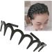 Wavy Metal Hair Band Unisex Wavy Headband Black Spring Wavy Metal Hair Band with Long Teeth Hairhoop Sports Headband Headwear Accessories Black 1pc - Buy Online on GoSupps.com