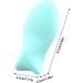Face Powder Puff Reusable Cosmetic Puff for Face | Fish-Shaped Foundation Puff Pad Cosmetic Foundation Blender Puff for Pressed Powder Small fish puff (blue) - Buy Online on GoSupps.com
