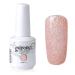 Vishine Soak-off Gel Polish Lacquer Nail Art UV LED Manicure Varnish 15ml Glitter Bisque(224) #224