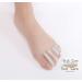 Flared Gel Toe Separators - 6 Pack | Toe Spacers for Bunion Relief - Buy Online on GoSupps.com