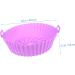 Alipis 3pcs Round Fryer Mat Air Fryers Non-Stick Air Fryer Fryer Replace Pot Inner Cushion Square Purplex3pcs 20X20CMx3pcs - Buy Online on GoSupps.com