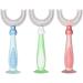 Cartoon 360 U-Shaped Baby Toothbrush - Soft Silicone Dental Care Tool for Kids & Toddlers - Buy Online on GoSupps.com