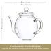 Creano Blum Mix Gift Set - 500ml Teapot & 6 Varieties of Bloomed White Tea in Noble Wooden Box | International Shipping - Buy Online on GoSupps.com