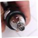 Electric Nose Hair Clippers & Eyebrow Trimmer for Men | Facial Hair Remover Tool - Black 13.5x3x3cm - Buy Online on GoSupps.com
