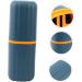 PLAFOPE Travel Wash Cup Set - 2 Toothbrush Containers in Assorted Colors | Bathroom Accessories 20x7cm - Buy Online on GoSupps.com