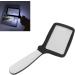 Folding Handheld Magnifying Glass with Light 5 LEDs 3X Large Rectangle Reading Magnifier Small Gift - Buy Online on GoSupps.com