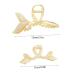4 Pcs Pearl Fish Tail Hair Claw - Large Metal Clips for Thick Hair | Hair Styling Accessories for Women - Buy Online on GoSupps.com