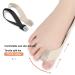 Hallux Valgus Corrector - Gel Bunion Corrector for Men and Women, Toe Separator & Straightener for Bunion Pain Relief - Day/Night Support (Large Skin) - Buy Online on GoSupps.com