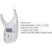 Feadem Digital Body Fat Caliper with LCD Display - Skinfold Caliper for Accurate Body Fat Measurement and Muscle Testing - Buy Online on GoSupps.com