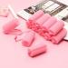 36-Piece Foam Sponge Hair Rollers | Soft Sleeping Curlers for Styling - Pink | 2.8x0.98 inch - Buy Online on GoSupps.com