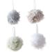 Beavorty 4pcs Body Scrubber Sponge Set - Soft Mesh Bath Pouf & Shower Ball for Kids - Perfect Home Bathing Accessories - Buy Online on GoSupps.com
