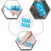 Soft Toe Separators for Pedicure & Manicure - Washable Toenail Dividers for Men & Women - Buy Online on GoSupps.com