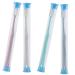 Homsfou 4 comfortable toothbrushes practical toothbrushes immolation immune cleaning agents tool portable toothbrushes tooth cleaning brushes manual bristle detergent travel
