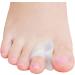 Hallux Valgus Toe Straightener | 4x Gel Toe Spreader for Bunion Correction & Overlapping Toes - Transparent Silicone Toe Separators - Buy Online on GoSupps.com
