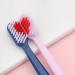 TOSSPER 2pcs Couples Soft Toothbrush Set - Creative Oral Care Gift for Family & Lovers - International Shipping Available - Buy Online on GoSupps.com