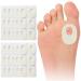 Corn Cushion Pads 60 PCS Soft Felt Callus Cushions Self-Adhesive Corn Callus Remover Cushions Toe Heel Pain Relief Anti-wear Sticker Pads for Women Men Protect Calluses from Rubbing on Shoes (Oval)