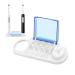 Electric Toothbrush Holder Replacement for Braun Oral B  with Brush Head Storage Cover and Charger Base Stand