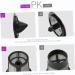 Zerodeko Coffee Filter Cups 2pcs Practical Shop Accessory Filters Coffee Filtering Useful Cups Home for Ml/g Black Machine - Buy Online on GoSupps.com