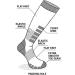 Eurosock Snowdrop Women's Ski Socks - Charcoal, Size Medium - Buy Online on GoSupps.com