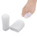 Big Toe Protectors Breathable Gel Toe Cap Silicone with Holes White 10x