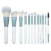 12 Wooden Handle Makeup Brush Set Hair Brush Powder Powder Makeup Brush(1 D) 1 D