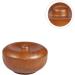 FARUTA Wooden Shaving Bowl for Men - Teak Wood Shaving Cream Bowl with Lid | International Shipping Available - Buy Online on GoSupps.com