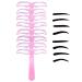 Eyebrows stencil 8 Style Brow Drawing Guide Washable Portable Eyebrow Stencils for Women Girls Stage Makeup Travel Daily Party