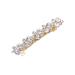 CLSSLVVBN Elegant Pearl Spring Hair Clips Pin For Women Girls Versatile Hairpins For Any Occasion Girls Elegant Barrettes Hairpins E8407White Diamonds