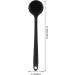 Fomiyes Ergonomic Silicone Back Brush - Shower Scrubber for Women | Peeling & Exfoliating Bathing Brush - Buy Online on GoSupps.com