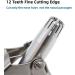 Buy Stainless Steel Nose Hair Trimmer for Men & Women - 360 Manual Hair Remover - Silver - Buy Online on GoSupps.com
