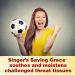 Singer's Saving Grace Lemon & Honey 1oz Non-Alcohol Throat Spray - Buy Online on GoSupps.com