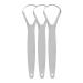 Tongue cleaner made of stainless steel tongue cleaner gently and effectively cleans the tongue prevents bad breath and immediately freshens the breath