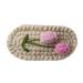 AJTUTUS Cute & Fun Wool Knitted Flower Hair Clip Crochet Flower Barrettes Colorful Hairpin Unique Hair Accessories for Kids