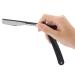 Professional Carbon Steel Hairdresser Razor - Classic Straight Edge Shaving Blade for Salon Use - Black Hair Cutting Tool - Buy Online on GoSupps.com