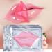 Pink Collagen Lip Mask Moisturizing Hydrogel Patch Single Use