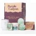 Purple Canyon Bath Gift Set for Women - Revitalizing Eucalyptus Spearmint & Cucumber Mint Self-Care | International Shipping Available - Buy Online on GoSupps.com