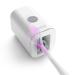 ennva UVC Toothbrush Sanitizer Case, Toothbrush Sterilizer, Rapid sanitize, Rechargeable & Portable Fits All Electric and Manual Toothbrushes,Safety Feature for Home and Travel