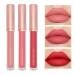 3 Pcs Matte Liquid Lipstick Set - Waterproof Quick-Drying & Non-Stick Cup Lip Gloss Kit | Shop Internationally - Buy Online on GoSupps.com