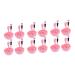 Healeved 12 Sets Facial Mask Brush Cream Facial Mask Bowl Facial Mud Brush Mask Bowl Brush Applicator Cosmetic Spatula Facial Spatula Facial Mask Spatula Spray Bottle Mix Six Piece Set Pink