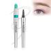 Waterproof Microblading Eyebrow Pen 3D 4 Fork Tip Tattoo Pencil, Eyebrow Pencil 3D Microblading Eyebrow Pen 4 Tips, Microblading Eyebrow Pencil (1# Light Brown)