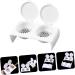 Mikinona Nail Art Brush Cup Nail Bowl Acrylic Liquid Holder Nail Dappen Dish Damping Dish for Nails Acrylic Monomer Dish Nail Monomer Dish With Cover Stainless Steel Tool - Buy Online on GoSupps.com