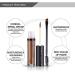 Waterproof Long Lasting Eyebrow Cream Gel - #3 Eyebrow Tinting with Brush | Fade-Resistant Liquid Formula for Perfect Brows - Buy Online on GoSupps.com