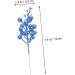 SilteD 20pcs Fake Berry Stem cutting branch Tree Branches For Decoration christmas tree decorations berry branch decorate artificial berry Foam wreath christmas DIY berries Blue 19X5X5CM - Buy Online on GoSupps.com