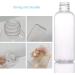 Buy Lufevrm Travel Bottle Set - 4 Leakproof Refillable Spray & Pump Bottles - 80ml for Shampoo & Perfume with Transparent Carrier Pocket - International Shipping Available - Buy Online on GoSupps.com