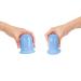 3 Piece Medical Silicone Fuchsi Cupping Glasses Set | Anti-Cellulite & Wrinkle Therapy | Includes Storage Bag | Body & Face Massage - Buy Online on GoSupps.com