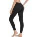 FitsT4 Girls Riding Pants - Kids Equestrian Breeches with Knee-Patch, Youth Schooling Tights - Black (Small) | Pockets Included - Buy Online on GoSupps.com