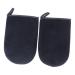 Ipetboom 2pcs Self Tanning Applicator Mitt Soft Tanning Gloves for Even Application for Men and Women Comfortable and Black