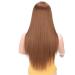 This Is A Wig 24 Inch Purple Long Straight Hair Wig Sold By Ladies Pink/Yellow/Orange Wig Middle Natural Hair 24inches 10-12-30