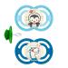 MAM Baby Products Perfect Night Pacifier luminous 16 + months // Pack of 2 // incl. sterilization transport box